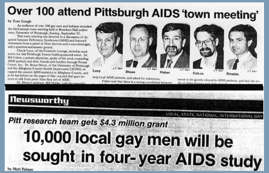 40 years later, the Pitt Men’s Study is still breaking ground in the fight against AIDS